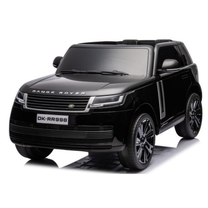 Παιδικό Ηλεκτροκίνητο Αυτοκίνητο Licensed Range Rover 12V με Τηλεχειριστήριο, Bluetooth, MP3 και LED Φώτα – Λευκό RR998-BLACK