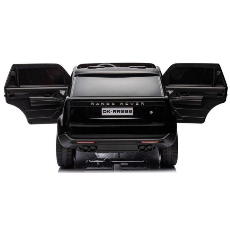 Παιδικό Ηλεκτροκίνητο Αυτοκίνητο Licensed Range Rover 12V με Τηλεχειριστήριο, Bluetooth, MP3 και LED Φώτα – Λευκό RR998-BLACK
