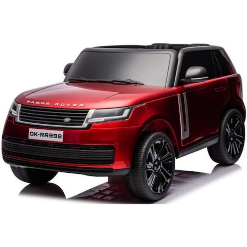 Παιδικό Ηλεκτροκίνητο Αυτοκίνητο Licensed Range Rover 12V με Τηλεχειριστήριο, Bluetooth, MP3 και LED Φώτα – Κόκκινο MBRRE99-RED