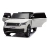 Παιδικό Ηλεκτροκίνητο Αυτοκίνητο Licensed Range Rover 12V με Τηλεχειριστήριο, Bluetooth, MP3 και LED Φώτα – Λευκό MBRRE99-WHITE