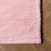 Γούνινο Χαλί Rabbit Μονόχρωμο Ροζ RBTPN - 130X200CM