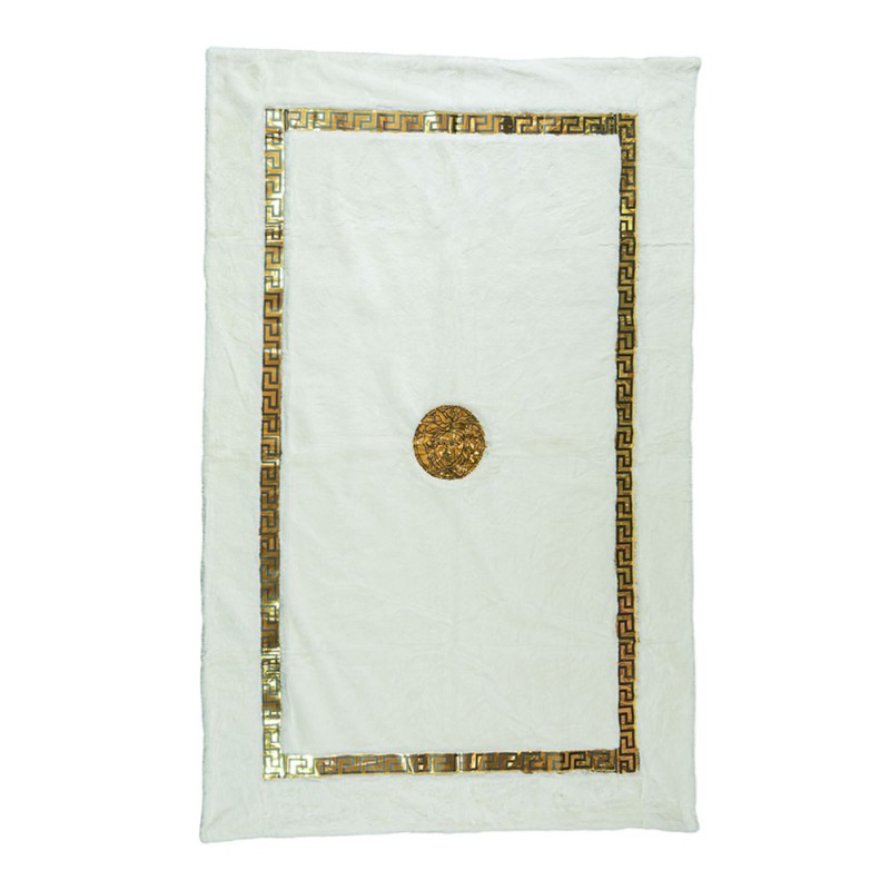 Γούνινο Χαλί Solid Μονόχρωμο VERSACE ΛΕΥΚΟ VRC-WHITE 180X280CM