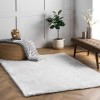 Γούνινο Χαλί Rabbit Μονόχρωμο Λευκό RBTWH - 200X250CM