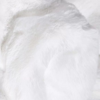 Γούνινο Χαλί Rabbit Μονόχρωμο Λευκό RBTWH - 200X250CM