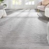 Γούνινο Χαλί Rabbit Μονόχρωμο Γκρί RBTGR - 160X210CM