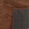 Γούνινο Χαλί Ανάγλυφο "COZY' Μονόχρωμο Καφέ 160x210cm MSC-001-BR-160