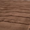 Γούνινο Χαλί Ανάγλυφο "COZY' Μονόχρωμο Καφέ 160x210cm MSC-001-BR-160