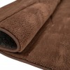Γούνινο Χαλί Ανάγλυφο "COZY' Μονόχρωμο Καφέ 160x210cm MSC-001-BR-160