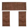 Σετ Κρεβατοκάμαρας 3τμχ Γούνινο Cozy Καφέ (1*65x200 & 2*65x130) MCS-001-BR-SET