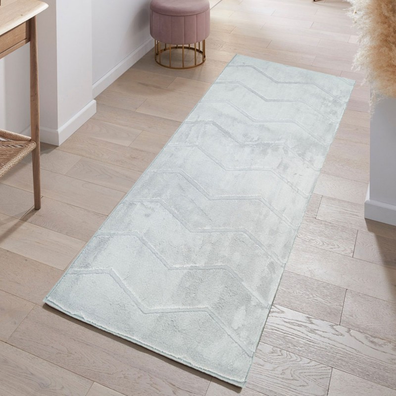 Διάδρομος Γούνινος Cozy  Γκρί 80cm MSC-001-SILVER-DIAD