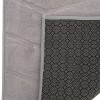 Γούνινο Χαλί Ανάγλυφο "COZY' Μονόχρωμο Γκρί 120x160cm MSC-001-GR-120