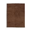 Γούνινο Χαλί Ανάγλυφο "COZY' Μονόχρωμο Καφέ 120x160cm MSC-002-BR-120