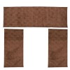 Σετ Κρεβατοκάμαρας 3τμχ Γούνινο Cozy Καφέ (1*65x200 & 2*65x130) MCS-002-BR-SET