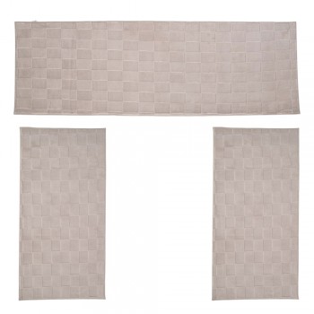 Σετ Κρεβατοκάμαρας 3τμχ Γούνινο Cozy Κρέμ (1*65x200 & 2*65x130) MCS-002-CR-SET