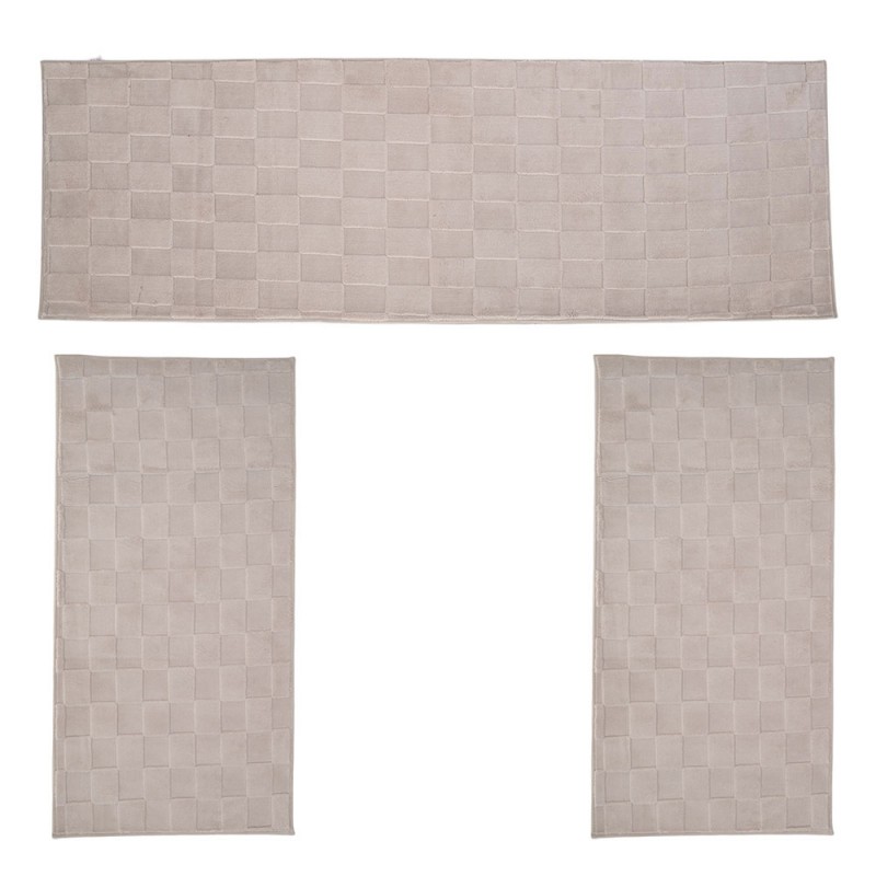Σετ Κρεβατοκάμαρας 3τμχ Γούνινο Cozy Κρέμ (1*65x200 & 2*65x130) MCS-002-CR-SET