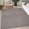 Γούνινο Χαλί Ανάγλυφο "COZY' Μονόχρωμο Γκρί 120x160cm MSC-002-GR-120