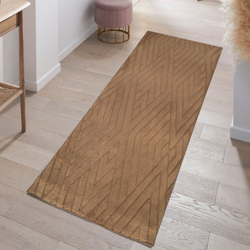 Διάδρομος Γούνινος Cozy  Καφέ Σκούρο    80cm MSC-003-BR-DIAD