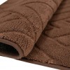 Γούνινο Χαλί Ανάγλυφο "COZY' Μονόχρωμο Καφέ 160x210cm MSC-003-BR-160