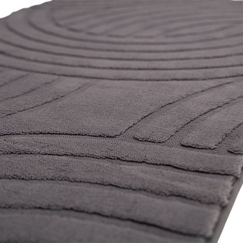 Διάδρομος Γούνινος Cozy  Σκούρο Γκρι (Dark grey ) 80cm MSC-004-ANT-DIAD