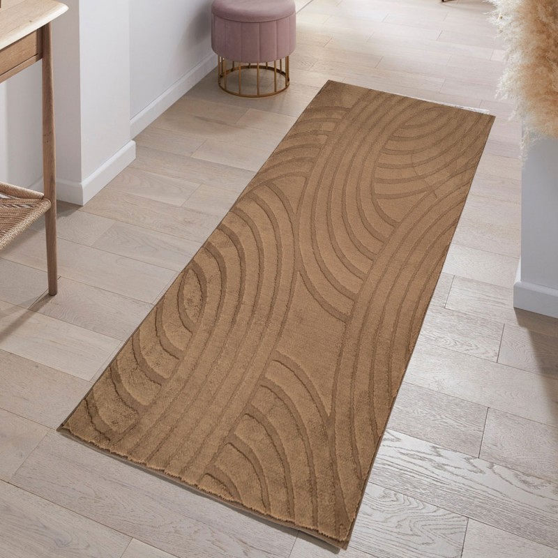 Διάδρομος Γούνινος Cozy  Καφέ Σκούρο    80cm MSC-004-BR-DIAD