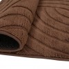 Γούνινο Χαλί Ανάγλυφο "COZY' Μονόχρωμο Καφέ 200x250cm MSC-004-BR-200