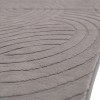 Γούνινο Χαλί Ανάγλυφο "COZY' Μονόχρωμο Γκρί 160x210cm MSC-004-GR-160