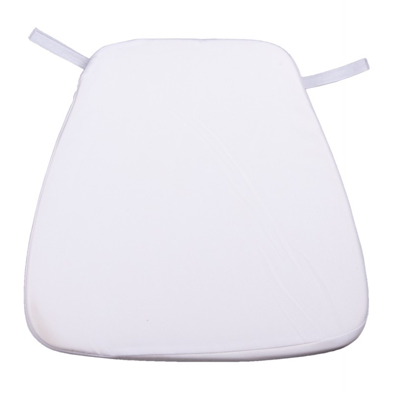 Μαξιλάρι Tiffany με Ύφασμα Watet Repellent Λευκό 38,5x37x2.5Υ