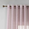 Κουρτίνα Ημιδιάφανη Λινή Ροζ Με Κρίκο 270x290cm A6023-10