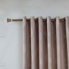 Leaves - Κουρτίνα Σκίασης Καφέ Με Κρίκο Υ270xΦ270cm A6039-4