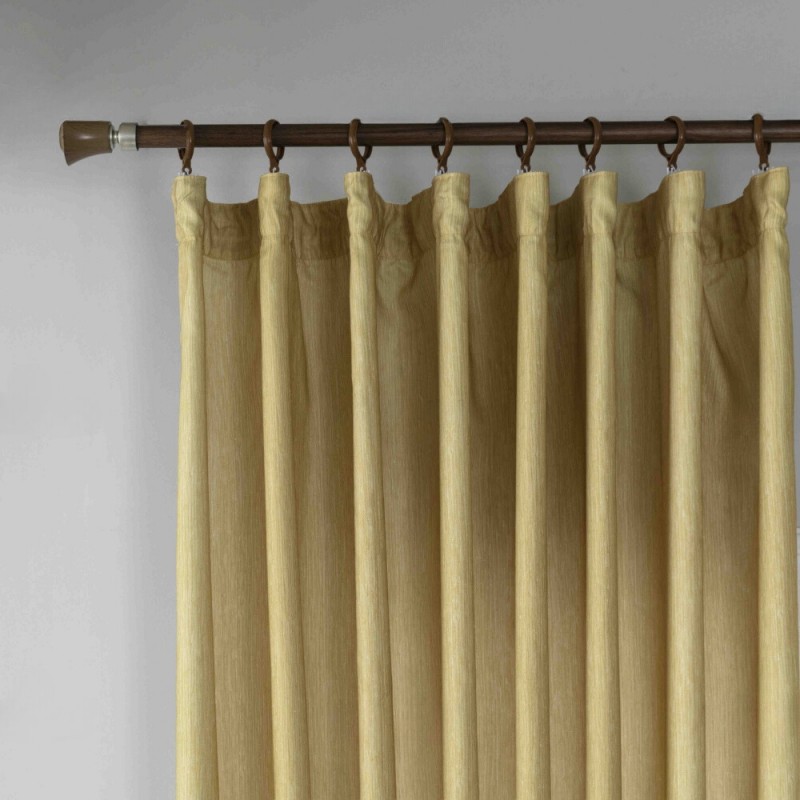 Κουρτίνα Σκίασης Κίτρινη με Τρέσα 270x280cm 6019-7