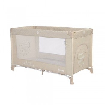 Lorelli Noemi 1 Επιπέδου Παρκοκρέβατο Fog Beige 10080542217
