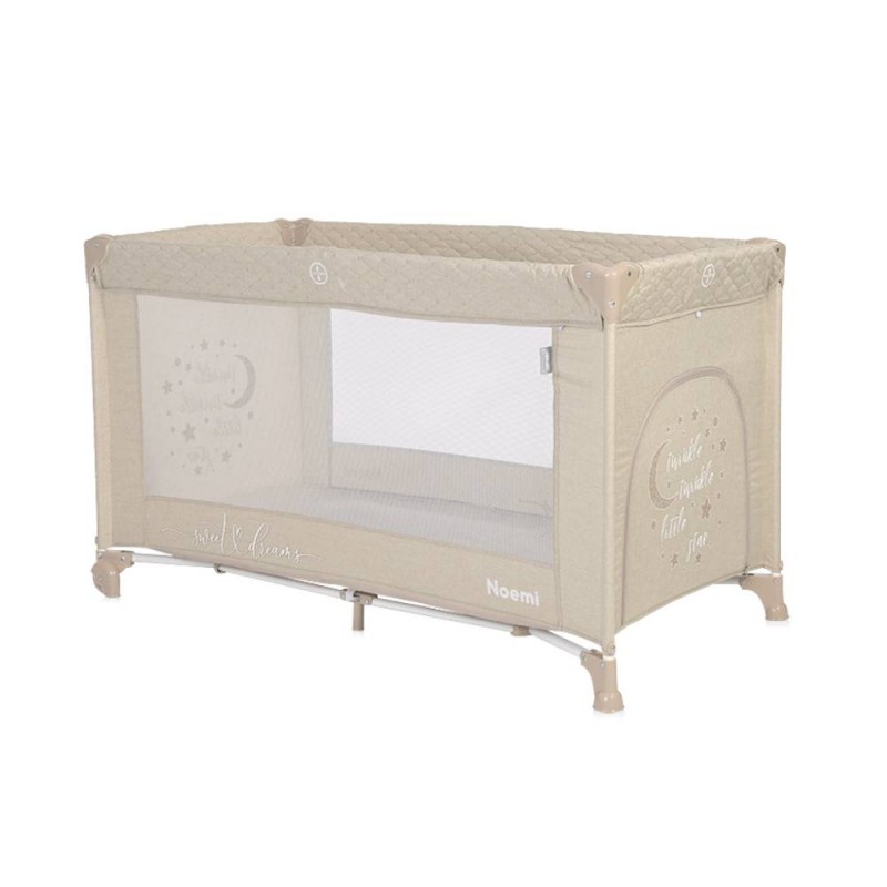 Lorelli Noemi 1 Επιπέδου Παρκοκρέβατο Fog Beige 10080542217