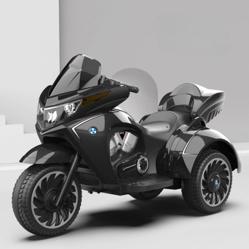 Ηλεκτροκίνητη Μηχανή BMW 6V Μαύρο 1028-BLACK