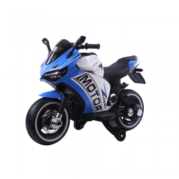 Ηλεκτροκίνητη Μηχανή 6V Μπλε HT-6188-2-BLUE