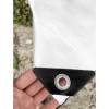 Μουσαμάς 8Χ10 - Τέντα Aδιάβροχος 160gr/m² με Kρίκους σε Χρώμα Λευκό BRCH03