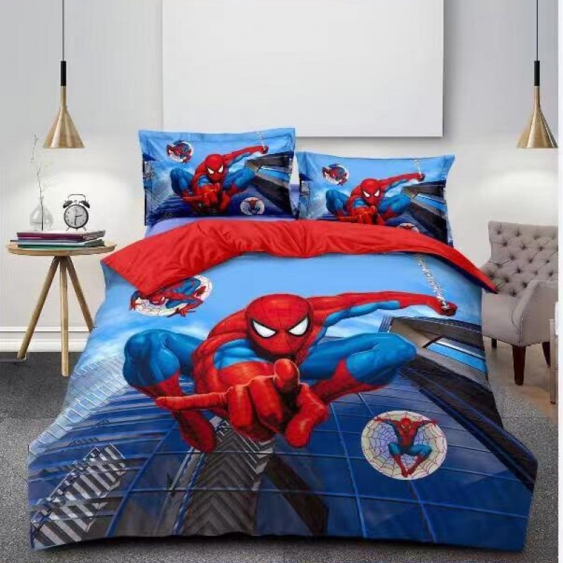 Παιδικά Σεντόνια με παπλωματοθήκη Spiderman 160x240cm PDS-14