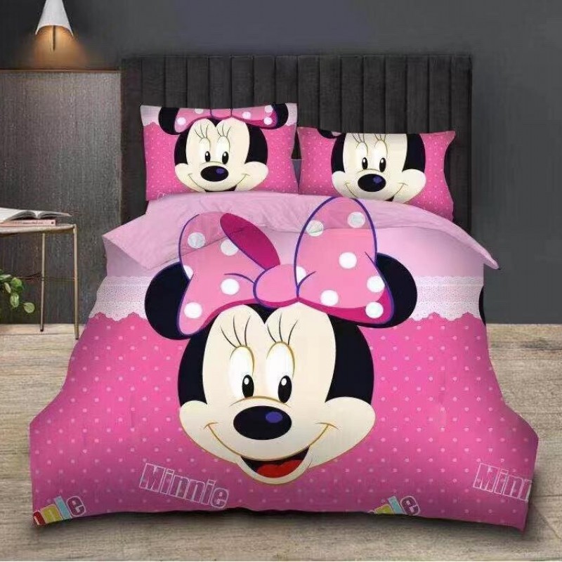 Παιδικά Σεντόνια με παπλωματοθήκη Minnie 160x240cm PDS-05