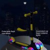 Παιδικό Πατίνι 3 Τροχών 3 σε 1 με Φωτισμό LED & Μουσική – Ιδανικό για Παιδιά 3–10 Ετών Κόκκινο SCO605-RED