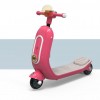 Παιδικό Πατίνι τύπου Vespa με Μουσική, Φώτα & LED Τροχούς – Ρυθμιζόμενο Τιμόνι για Παιδιά 2+ Ροζ 6611-PINK