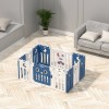 143x106x63 Πλαστικός Παιδότοπος Φράχτη Παιχνιδιού Owl Μπλε MTY03-BLU