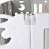 143x179x63 Πλαστικός Παιδότοπος Φράχτης Παιχνιδιού Owl Γκρι MTY05-GR