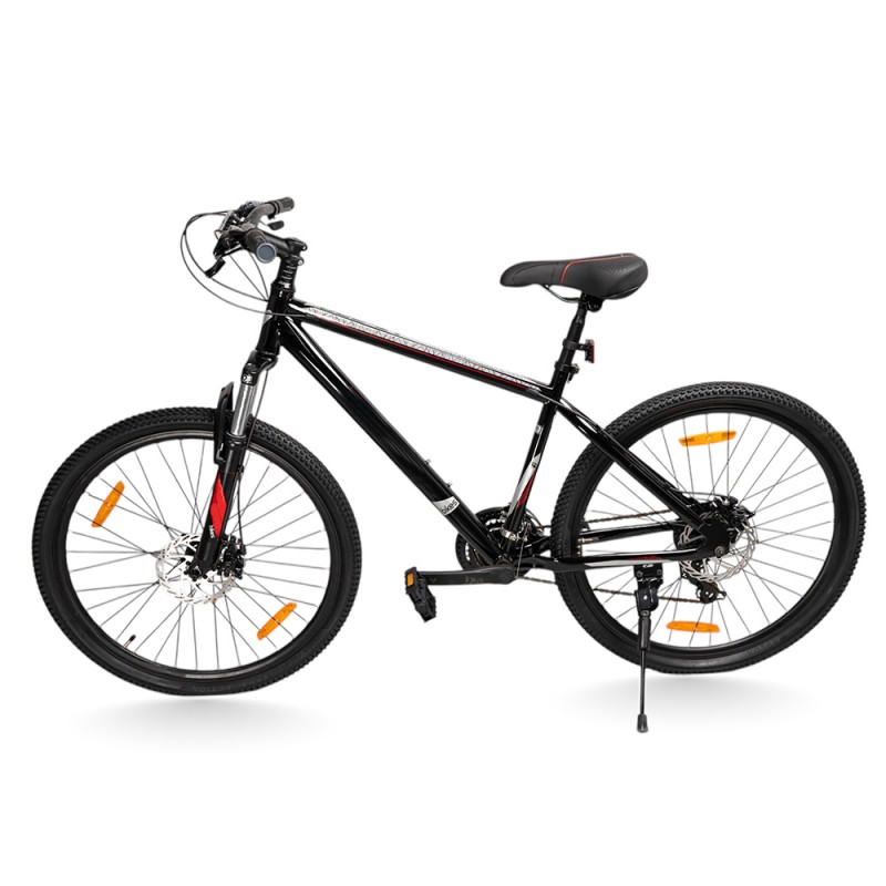 Ποδήλατο Βουνού Stunt 26" Με Δισκόφρενα και Shimano Μαύρο - Ασημί 02-BSILVER
