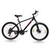 Ποδήλατο Βουνού Stunt 26" Με Δισκόφρενα και Shimano Μαύρο - Ασημί 02-BSILVER