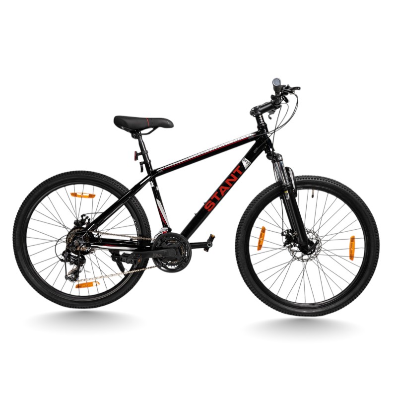 Ποδήλατο Βουνού Stunt 26" Με Δισκόφρενα και Shimano Μαύρο - Ασημί 02-BSILVER