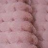 Γούνινο Χαλί Rabbit Bubble Μονόχρωμο Ροζ-Πούδρα RBTBU-PN - 160X210CM