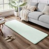 Διάδρομος Γούνινος Rabbit Φυστικί 80cm (πλάτος)  RBT-GREEN-diad