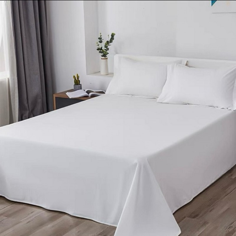 Μονό Κατωσέντονο με Λάστιχο Λευκό 120x195+20cm KAT120-WHI