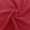 1+1 ΔΩΡΟ Κουβέρτα Υπέρδιπλη Flannel Sherpa 220X240 Μπορντό BL005