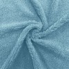 1+1 ΔΩΡΟ Κουβέρτα Υπέρδιπλη Flannel Sherpa 220X240 Σιέλ-Γαλάζιο BL010