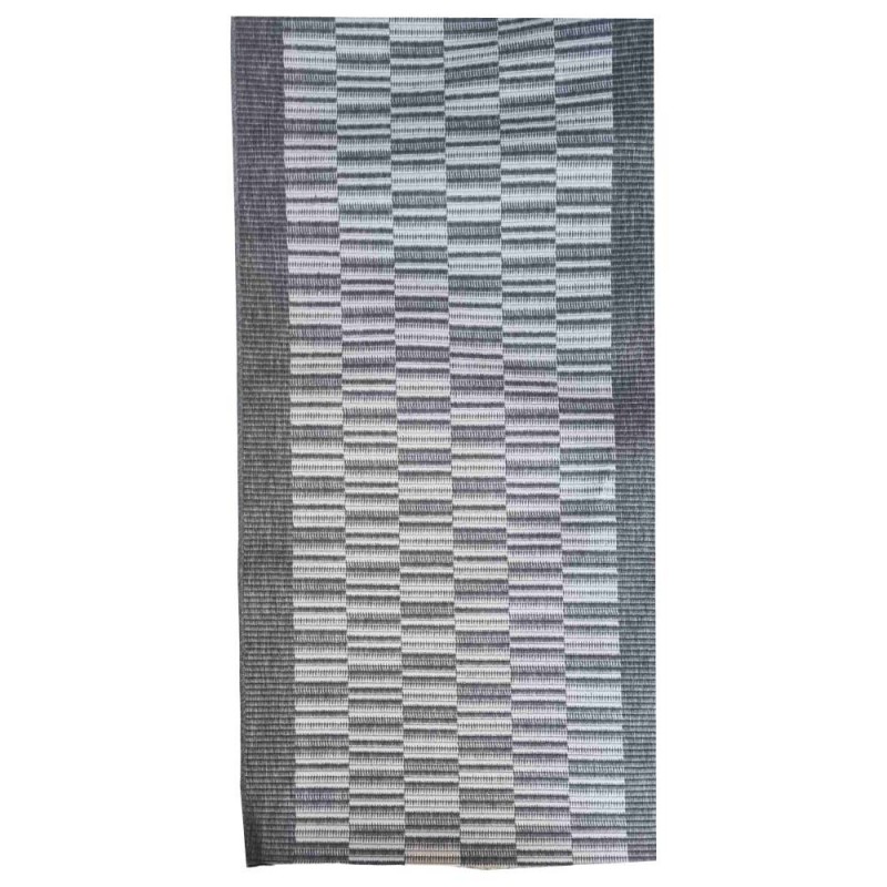 Διάδρομος Ψάθας Γκρι με μοτίβα 100 cm R100-GGR